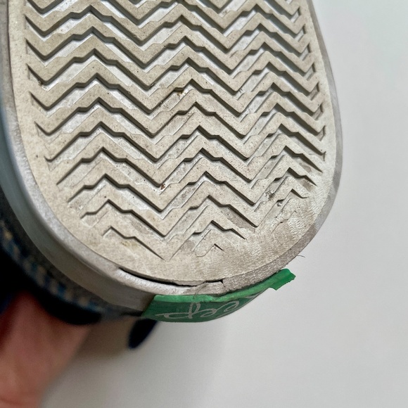 Keep Grey Houndstooth & Blue Check Canvas High-top Vegan Unisex Sneakers M 8.5 - Picture 10 of 16